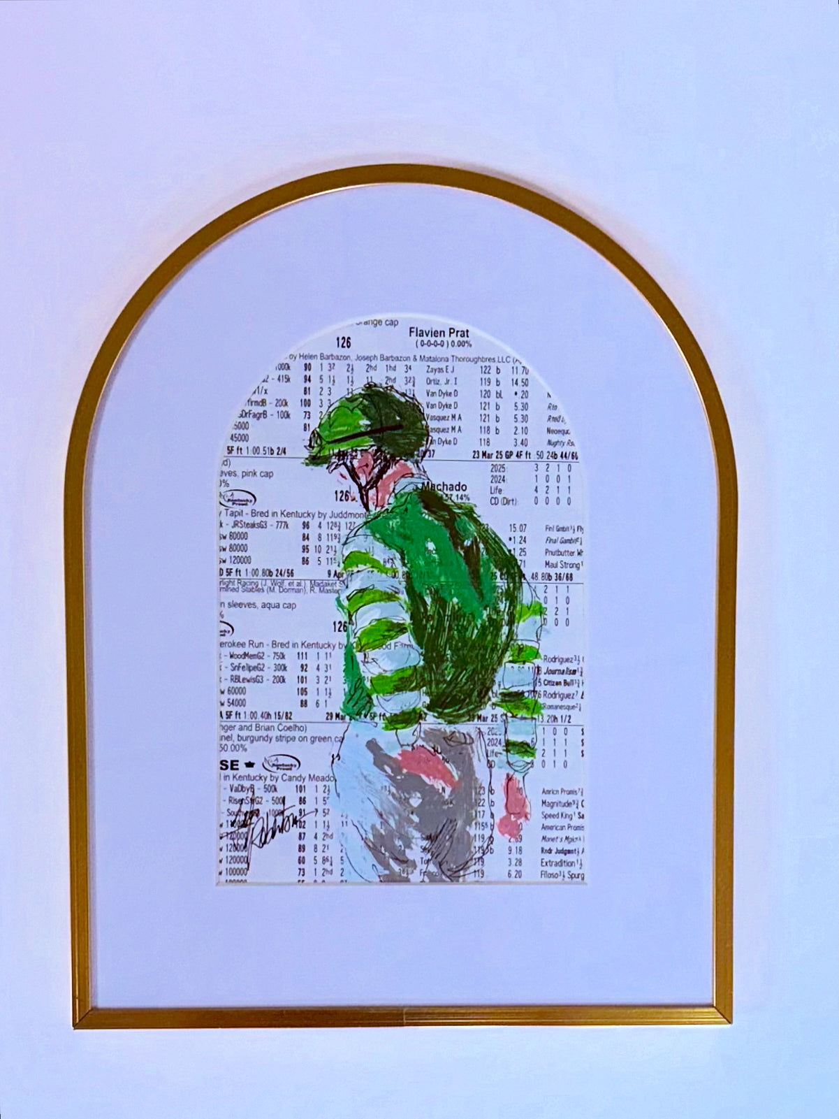 Green Jockey (round top)
