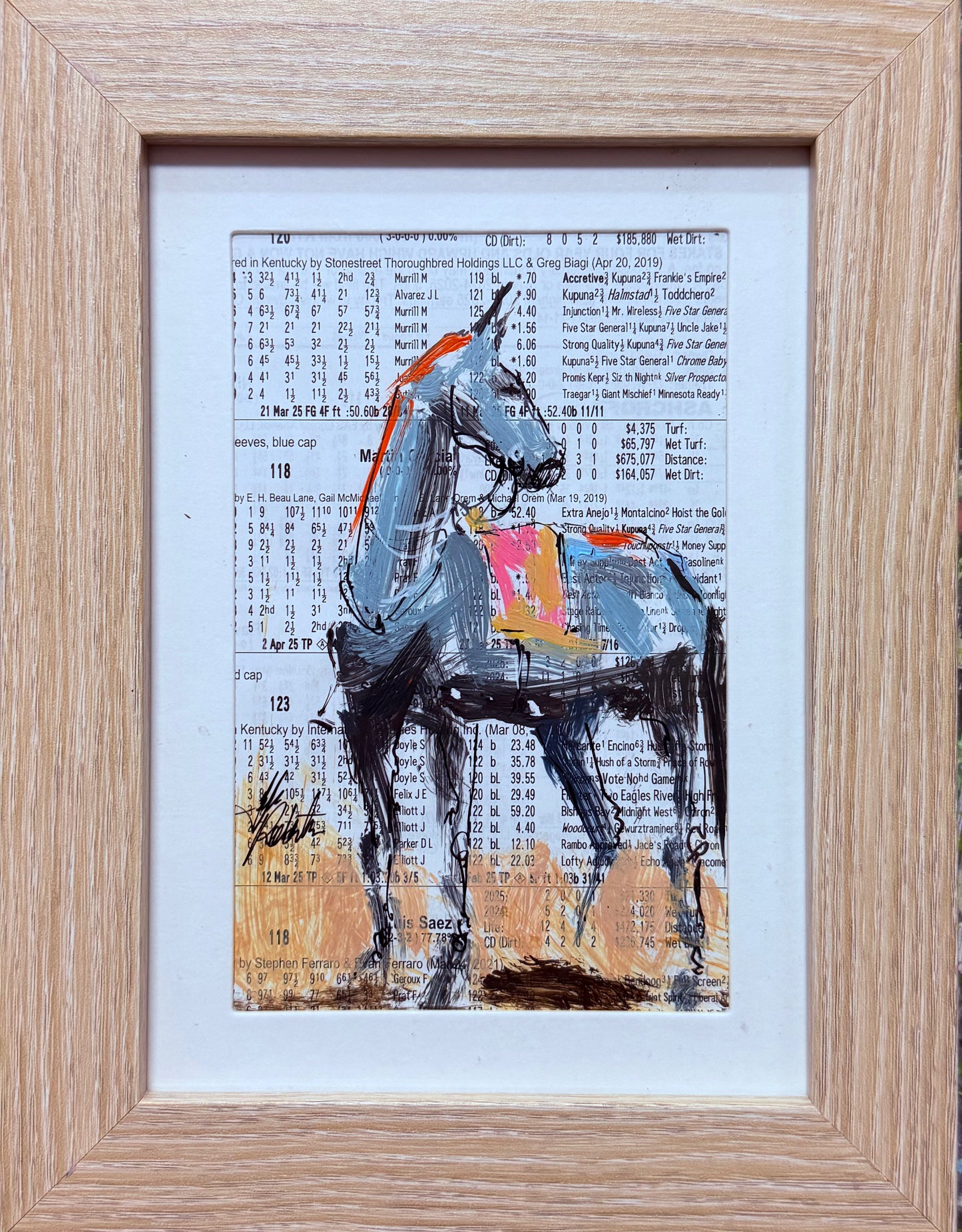 Stoic (horse looking right)