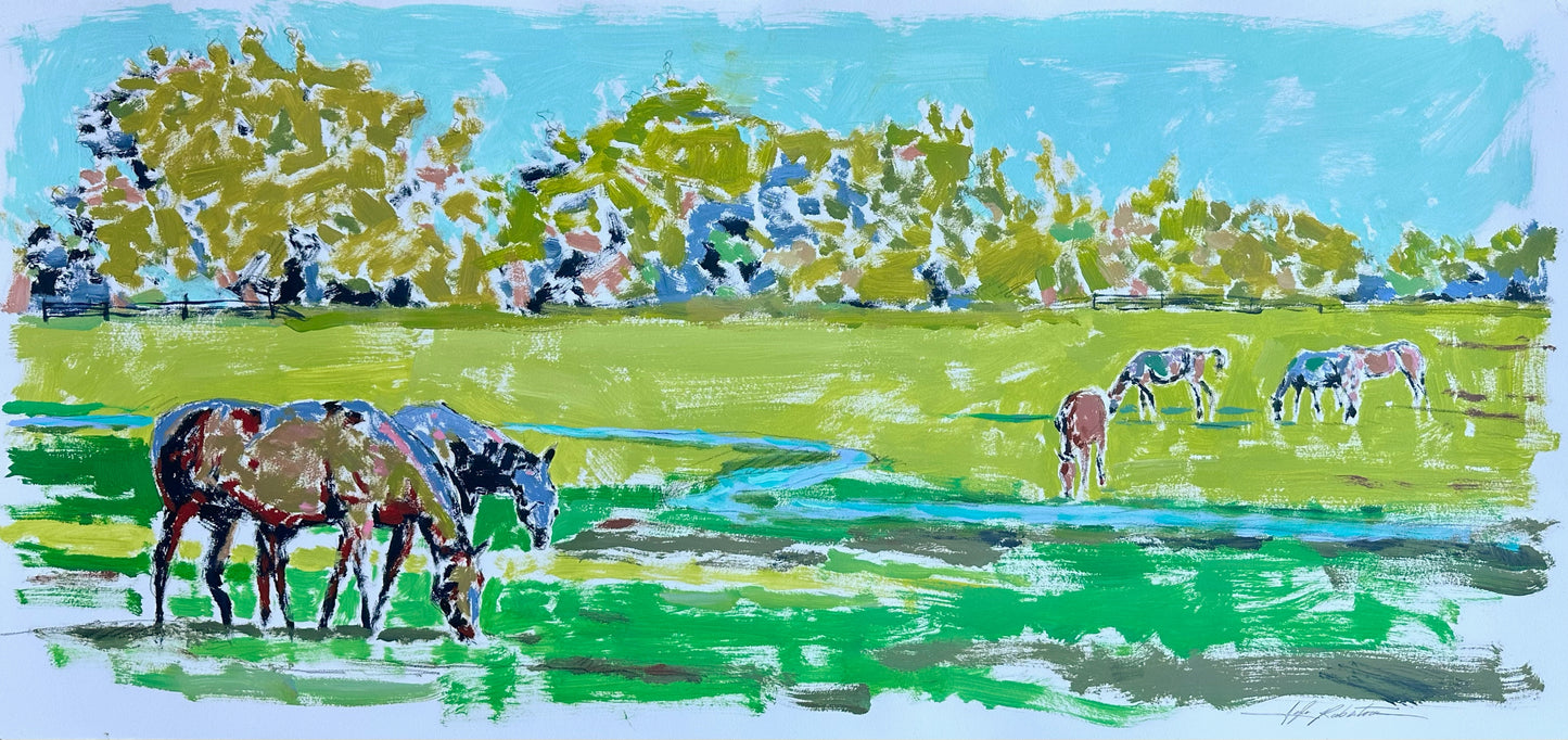 "Pasture in Spring"