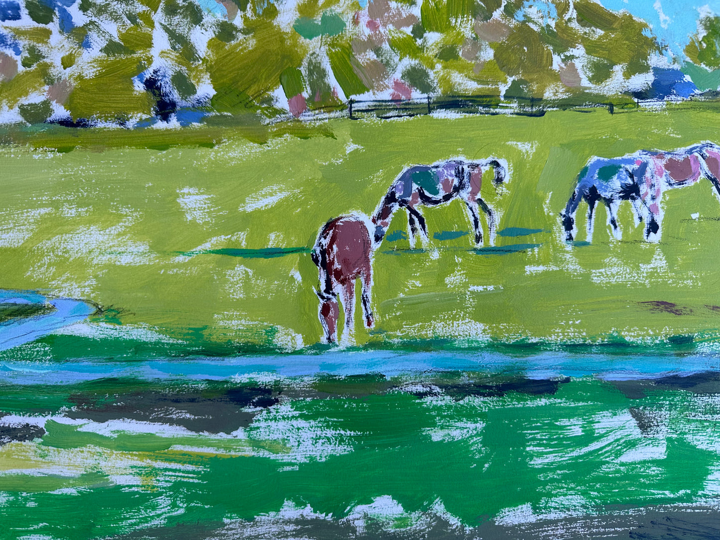 "Pasture in Spring"