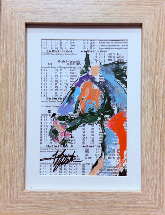 Stoic Bust II (horse head only looking left)