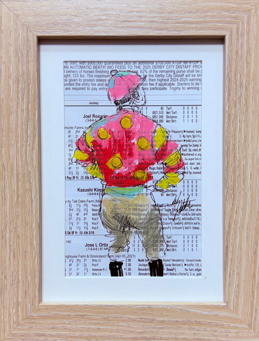 Jockey (red and yellow dots)